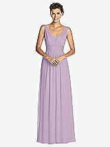 Front View Thumbnail - Pale Purple Dessy Collection Bridesmaid Dress 3026