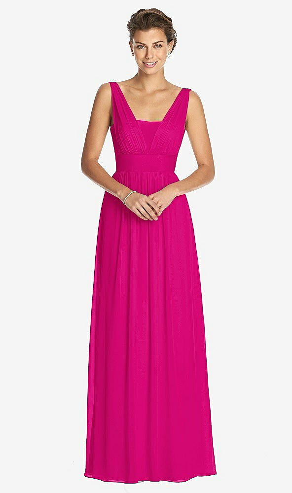 Front View - Think Pink Dessy Collection Bridesmaid Dress 3026