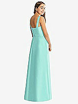 Rear View Thumbnail - Coastal Alfred Sung Junior Bridesmaid Style JR544