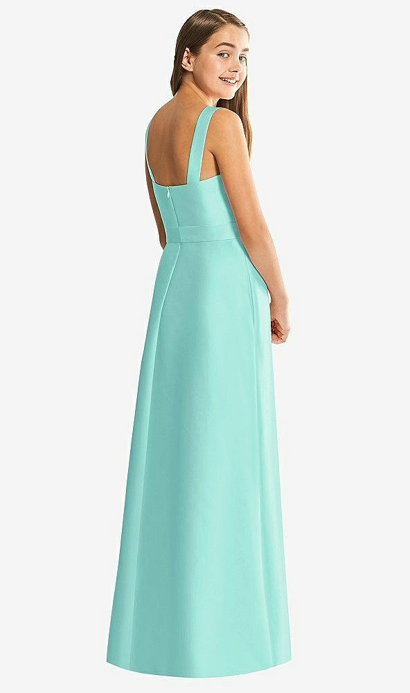 Back View - Coastal Alfred Sung Junior Bridesmaid Style JR544