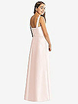 Rear View Thumbnail - Blush Alfred Sung Junior Bridesmaid Style JR544