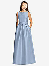 Front View Thumbnail - Cloudy Alfred Sung Junior Bridesmaid Style JR544