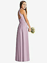 Rear View Thumbnail - Suede Rose Social Junior Bridesmaid Style JR547