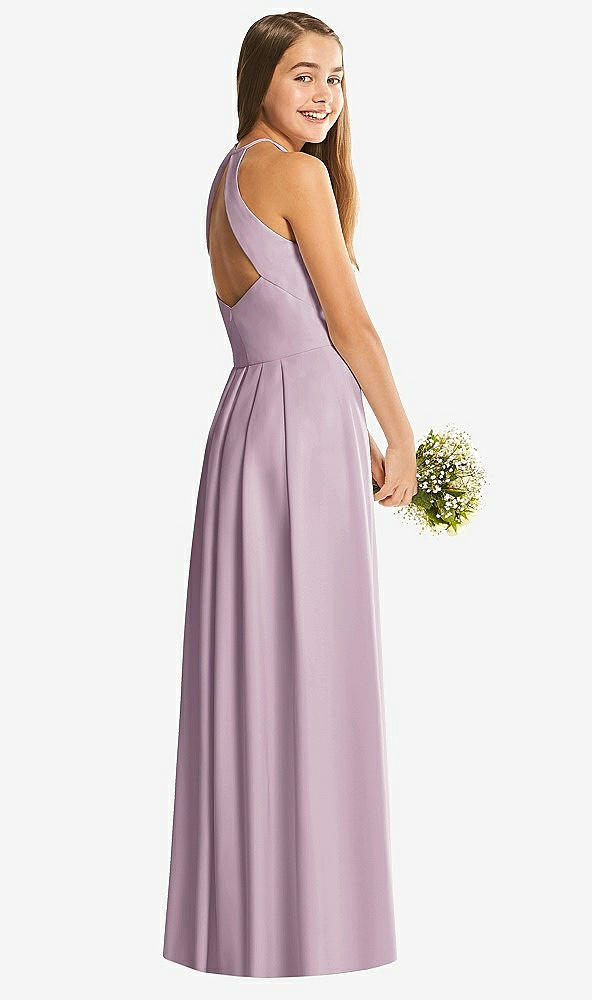 Back View - Suede Rose Social Junior Bridesmaid Style JR547