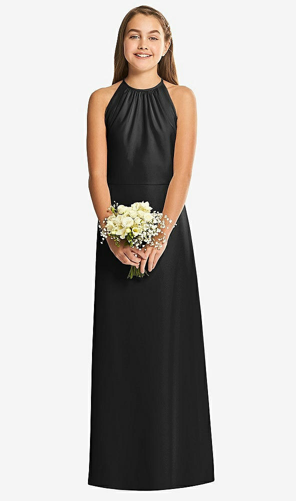 Front View - Black Social Junior Bridesmaid Style JR547