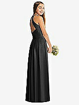 Rear View Thumbnail - Black Social Junior Bridesmaid Style JR547