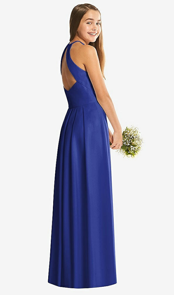 Back View - Cobalt Blue Social Junior Bridesmaid Style JR547