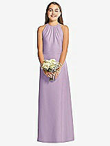 Front View Thumbnail - Pale Purple Social Junior Bridesmaid Style JR547