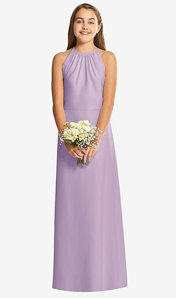 Front View - Pale Purple Social Junior Bridesmaid Style JR547