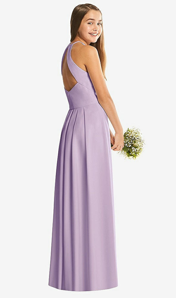 Back View - Pale Purple Social Junior Bridesmaid Style JR547