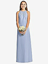 Front View Thumbnail - Sky Blue Social Junior Bridesmaid Style JR547