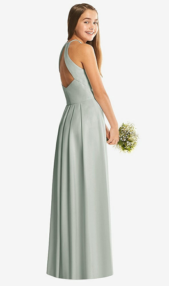 Back View - Willow Green Social Junior Bridesmaid Style JR547