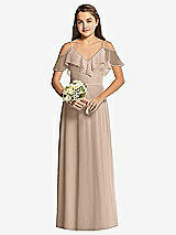 Front View Thumbnail - Topaz Dessy Collection Junior Bridesmaid Dress JR548