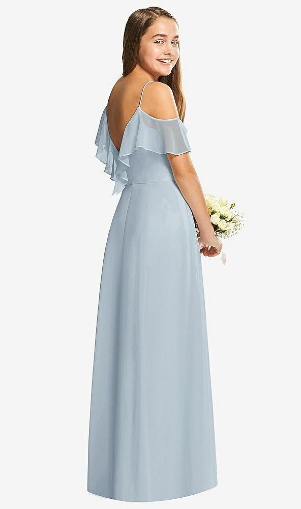 Back View - Mist Dessy Collection Junior Bridesmaid Dress JR548