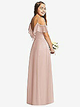 Rear View Thumbnail - Toasted Sugar Dessy Collection Junior Bridesmaid Dress JR548