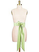 Alt View 1 Thumbnail - Mojito Satin Twill Wedding Sash