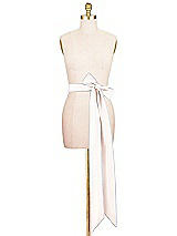 Alt View 2 Thumbnail - Blush Satin Twill Wedding Sash