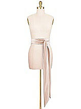 Front View Thumbnail - Cameo Satin Twill Wedding Sash