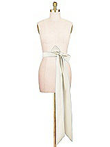 Alt View 2 Thumbnail - Champagne Satin Twill Wedding Sash