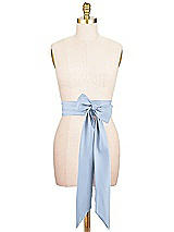 Alt View 1 Thumbnail - Cloudy Satin Twill Wedding Sash