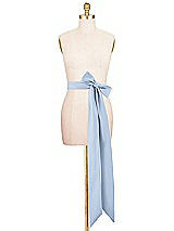 Alt View 2 Thumbnail - Cloudy Satin Twill Wedding Sash