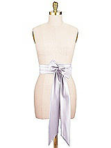 Alt View 1 Thumbnail - Lilac Haze Satin Twill Wedding Sash