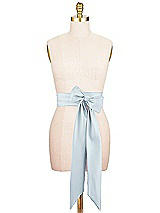 Alt View 1 Thumbnail - Mist Satin Twill Wedding Sash