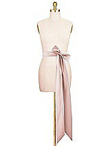 Alt View 2 Thumbnail - Neu Nude Satin Twill Wedding Sash