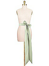 Alt View 2 Thumbnail - Sage Satin Twill Wedding Sash