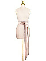 Front View Thumbnail - Toasted Sugar Satin Twill Wedding Sash