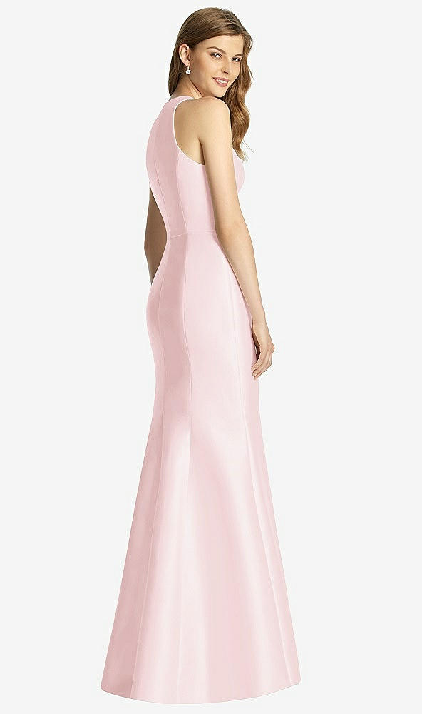 Back View - Ballet Pink Bella Bridesmaid Dress BB121