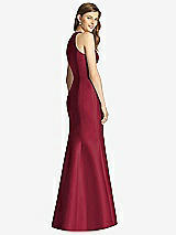 Rear View Thumbnail - Burgundy Bella Bridesmaid Dress BB121