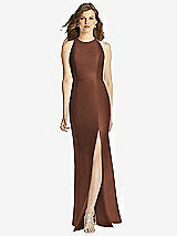 Front View Thumbnail - Cognac Bella Bridesmaid Dress BB121