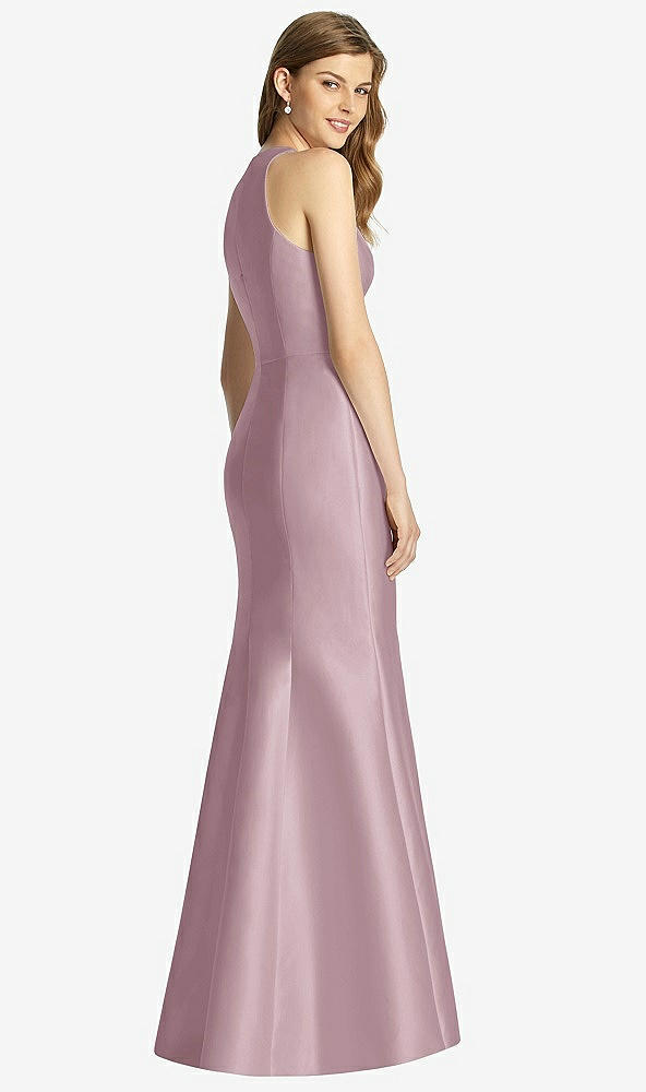 Back View - Dusty Rose Bella Bridesmaid Dress BB121