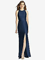 Front View Thumbnail - Midnight Navy Bella Bridesmaid Dress BB121