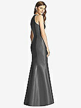 Rear View Thumbnail - Pewter Bella Bridesmaid Dress BB121