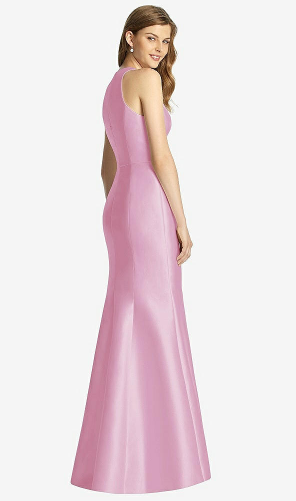 Back View - Powder Pink Bella Bridesmaid Dress BB121