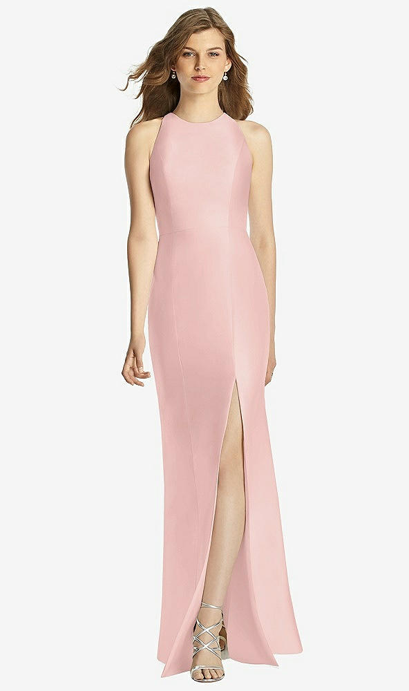 Front View - Rose - PANTONE Rose Quartz Bella Bridesmaid Dress BB121