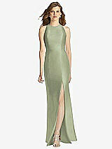 Front View Thumbnail - Sage Bella Bridesmaid Dress BB121