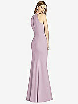 Rear View Thumbnail - Suede Rose Bella Bridesmaid Dress BB122