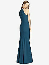 Rear View Thumbnail - Atlantic Blue Bella Bridesmaid Dress BB122