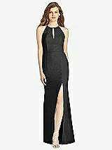 Front View Thumbnail - Black Bella Bridesmaid Dress BB122