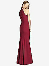 Rear View Thumbnail - Burgundy Bella Bridesmaid Dress BB122