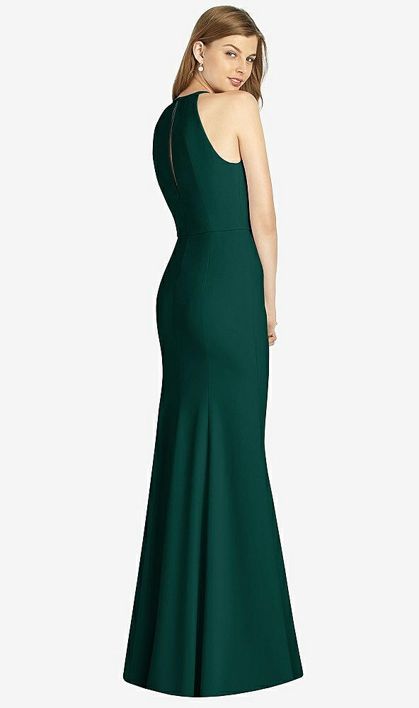 Back View - Evergreen Bella Bridesmaid Dress BB122