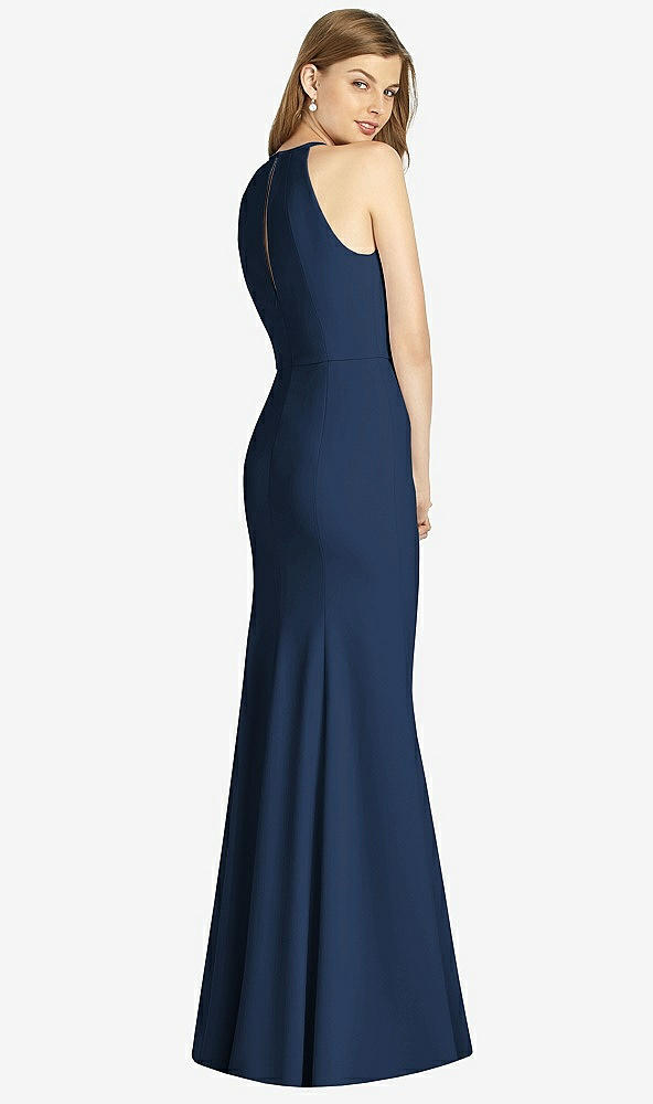 Back View - Midnight Navy Bella Bridesmaid Dress BB122