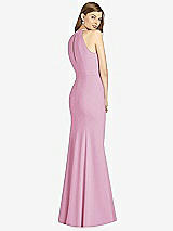 Rear View Thumbnail - Powder Pink Bella Bridesmaid Dress BB122