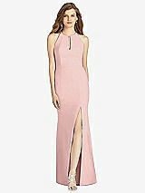 Front View Thumbnail - Rose - PANTONE Rose Quartz Bella Bridesmaid Dress BB122