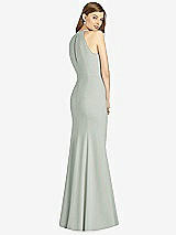 Rear View Thumbnail - Willow Green Bella Bridesmaid Dress BB122