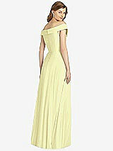 Rear View Thumbnail - Butter Yellow Bella Bridesmaid Dress BB123