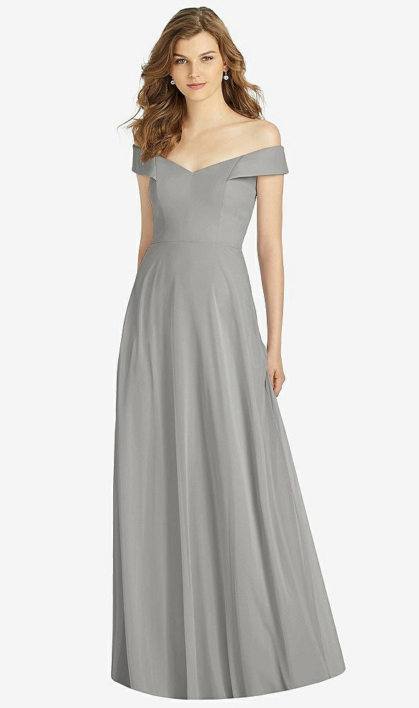 Front View - Chelsea Gray Bella Bridesmaid Dress BB123